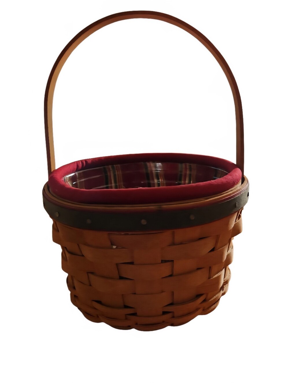 Longaberger 2005 Holiday Helper Discovery Basket Combo with Liner and Protector
